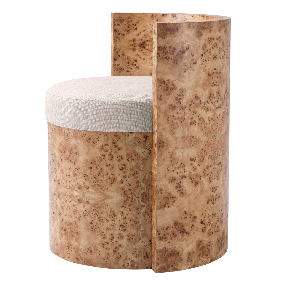Light Brown Burl Chair Arcadia | Eichholtz Miami