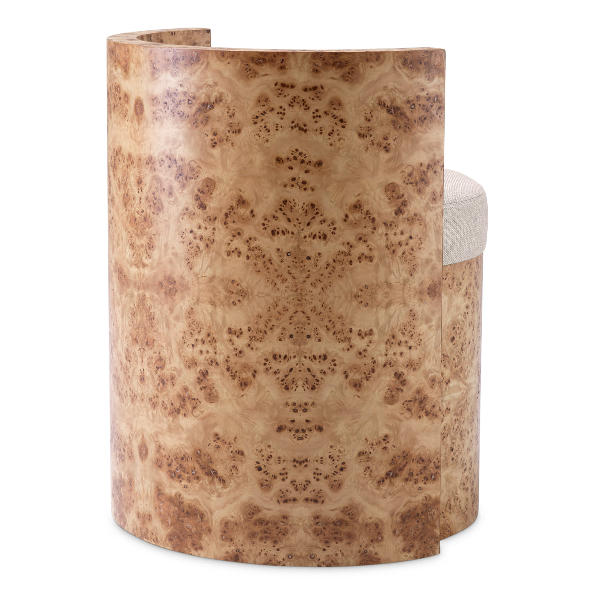 Light Brown Burl Chair Arcadia | Eichholtz Miami