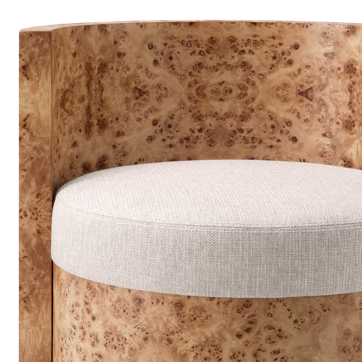 Light Brown Burl Chair Arcadia | Eichholtz Miami