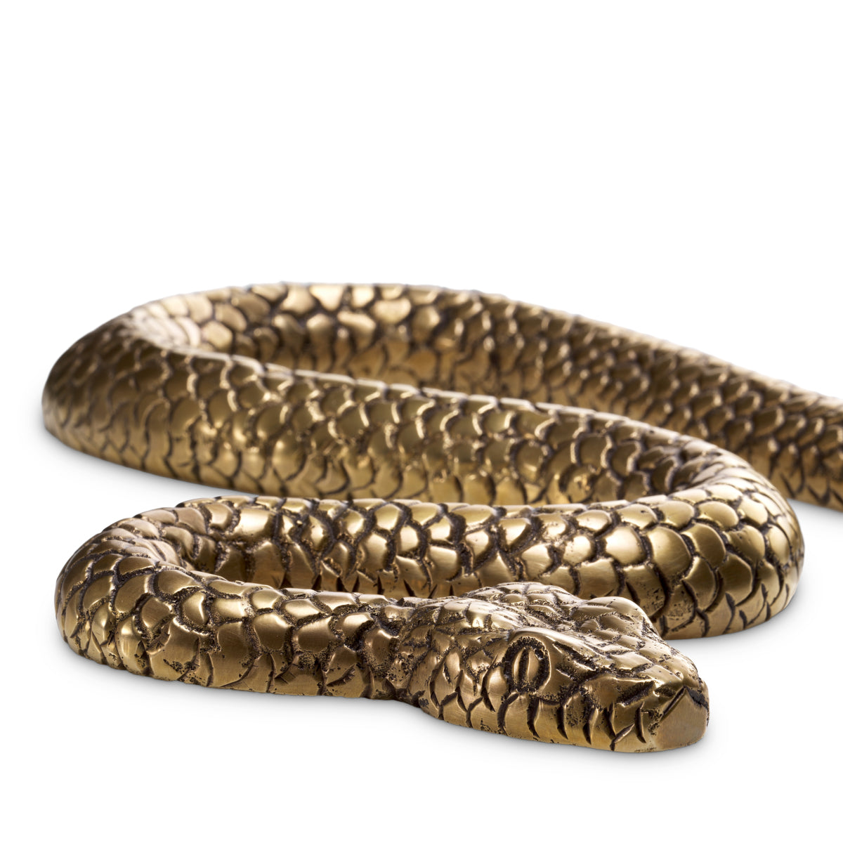 Brass Decorative Object Serpent | Eichholtz Miami
