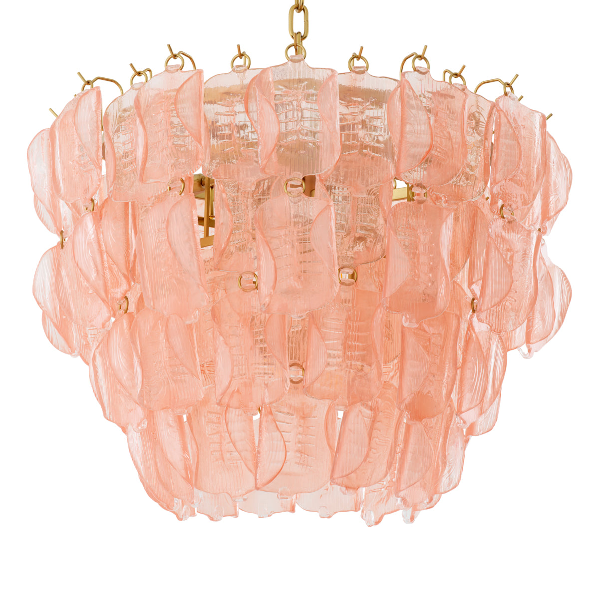 Tiered Glass Chandelier Solange | Eichholtz Miami