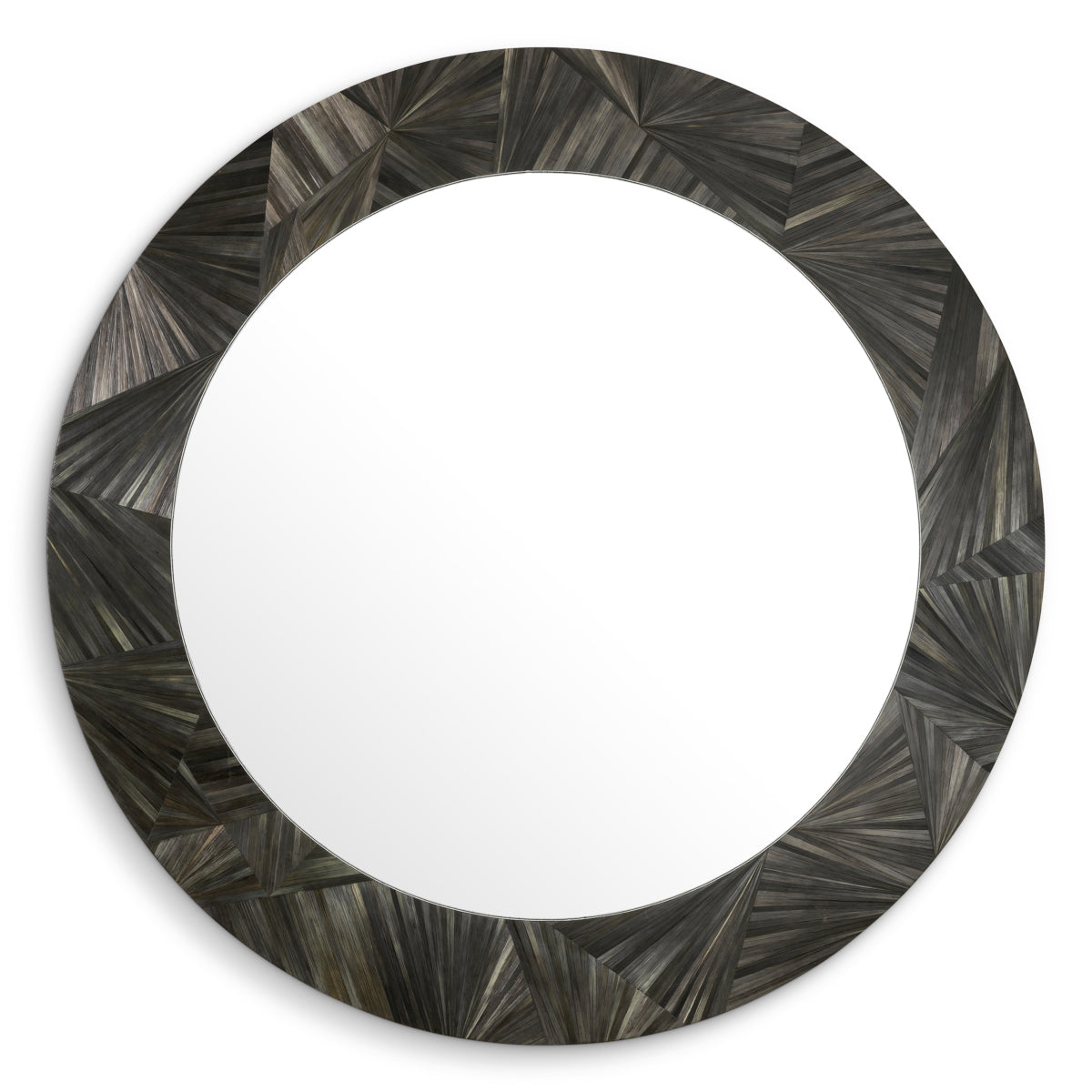 Round Straw Mirror Cassara | Eichholtz Miami