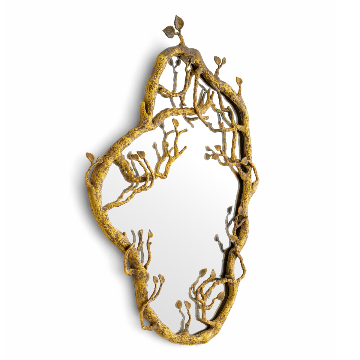 Brass Framed Wall Mirror Fiora | Eichholtz Miami