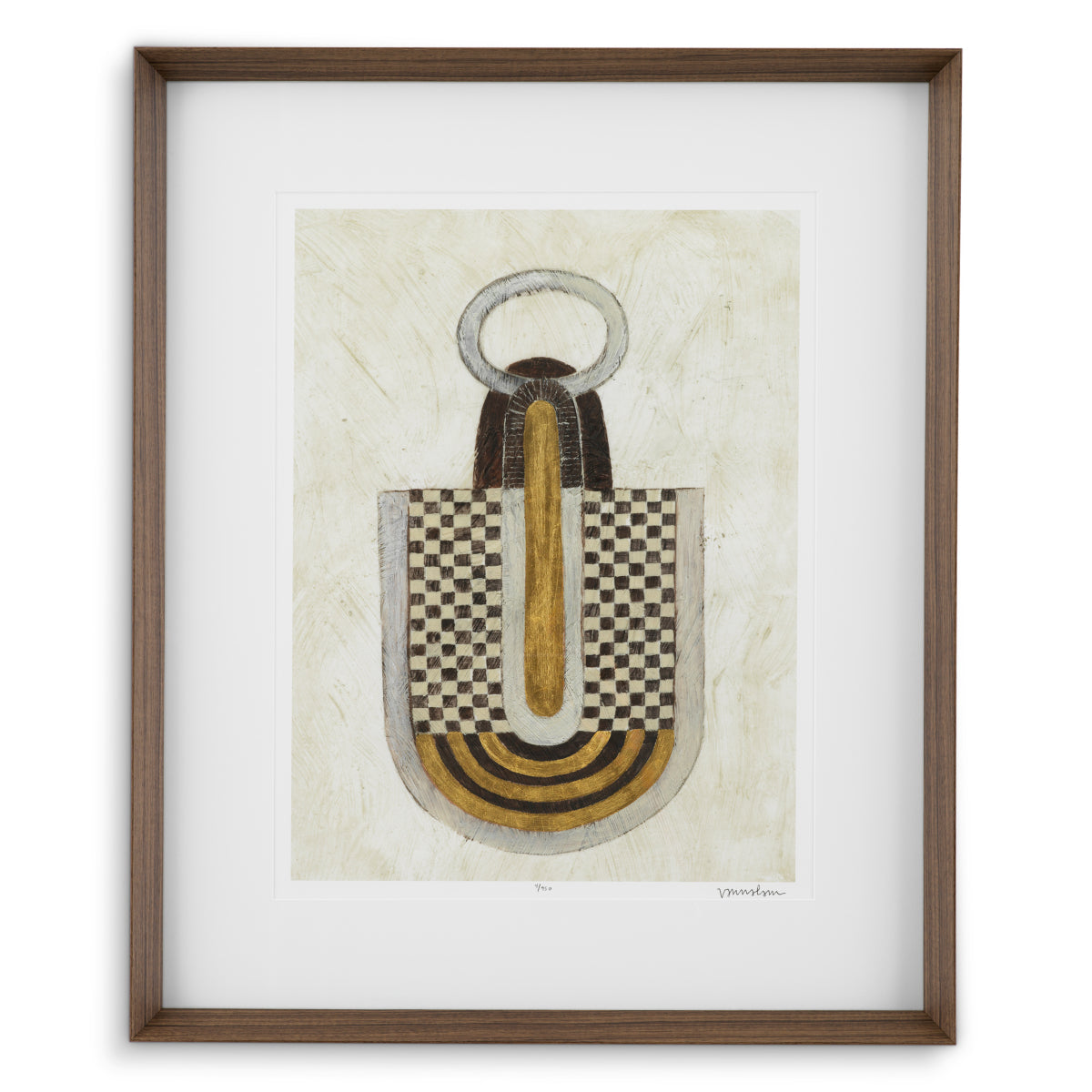 Abstract Art Prints Set (2) Objet d'Art | Eichholtz Miami