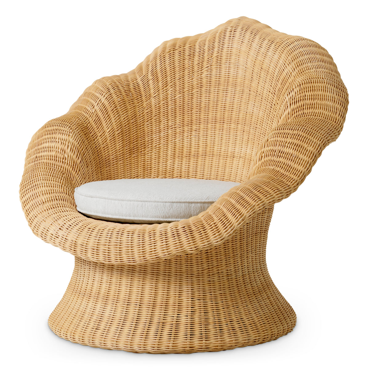 Rattan Weave Lounge Chair Somerly | Eichholtz Miami