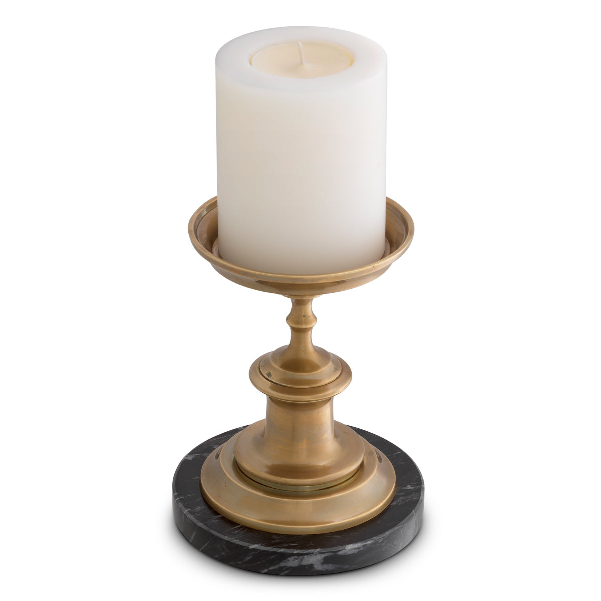 Gold Candle Holder Brampton | Eichholtz Miami