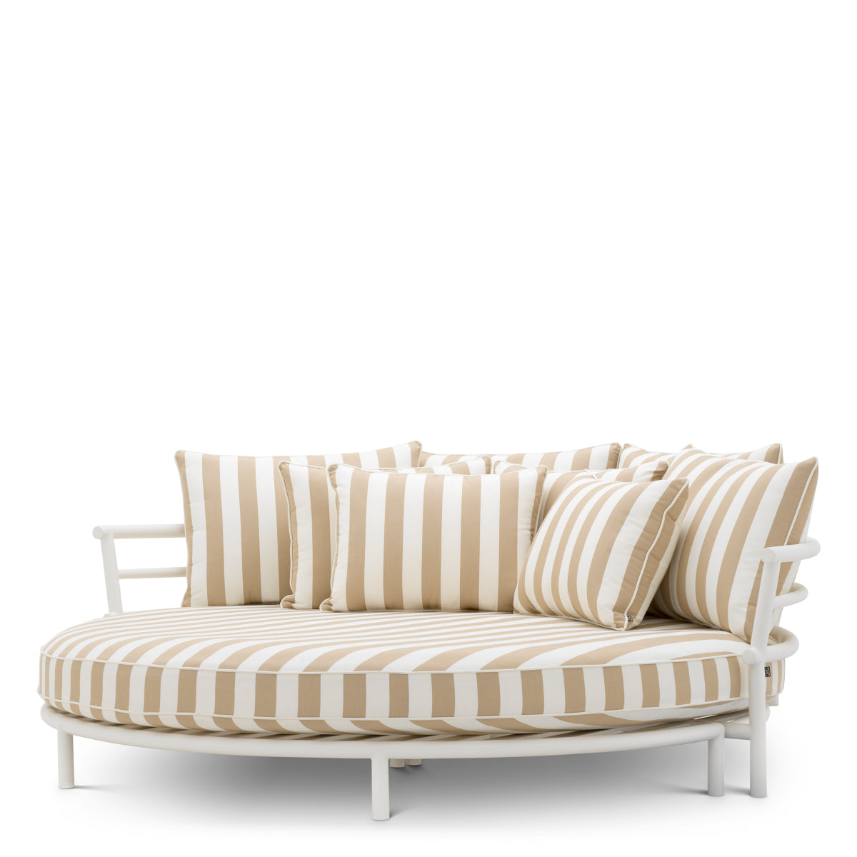Matte White Outdoor Bed Laguno | Eichholtz Miami