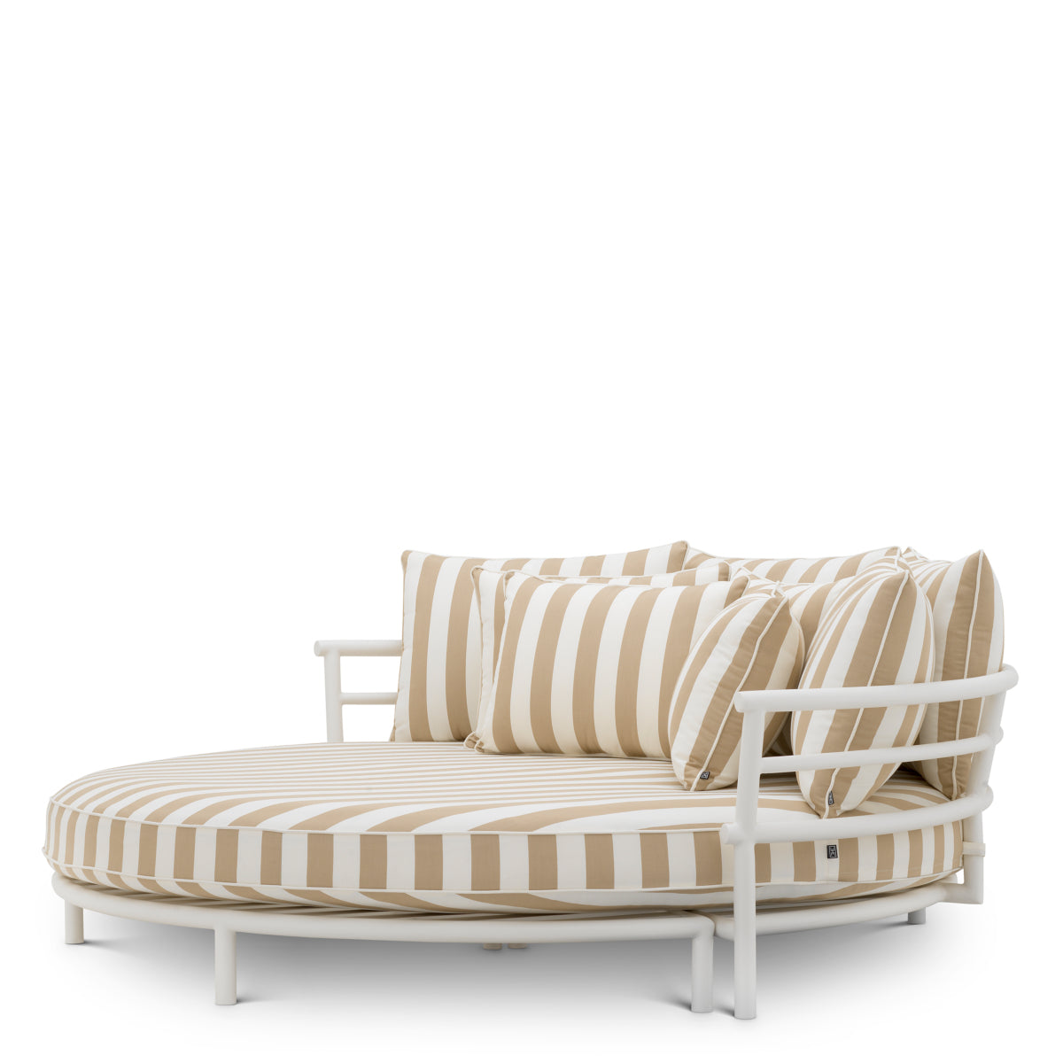 Matte White Outdoor Bed Laguno | Eichholtz Miami