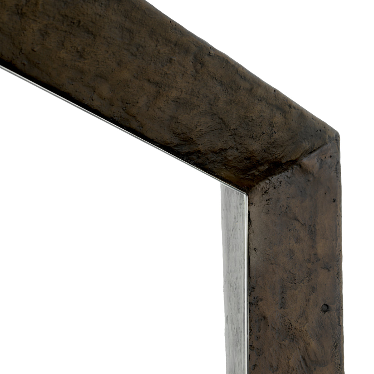 Square Brass Mirror Othello | Eichholtz Miami