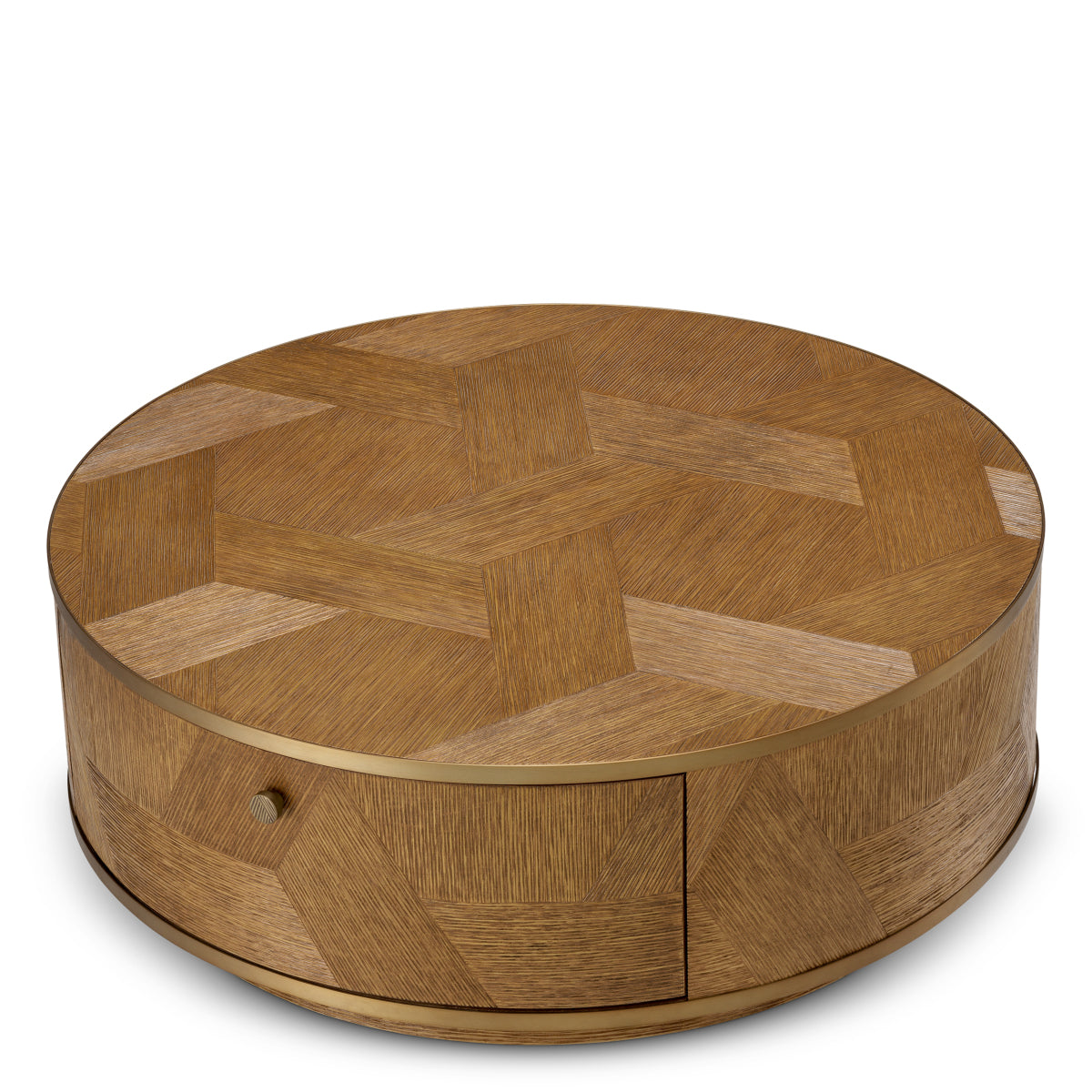 Caramel Oak Coffee Table Velutto | Eichholtz Miami