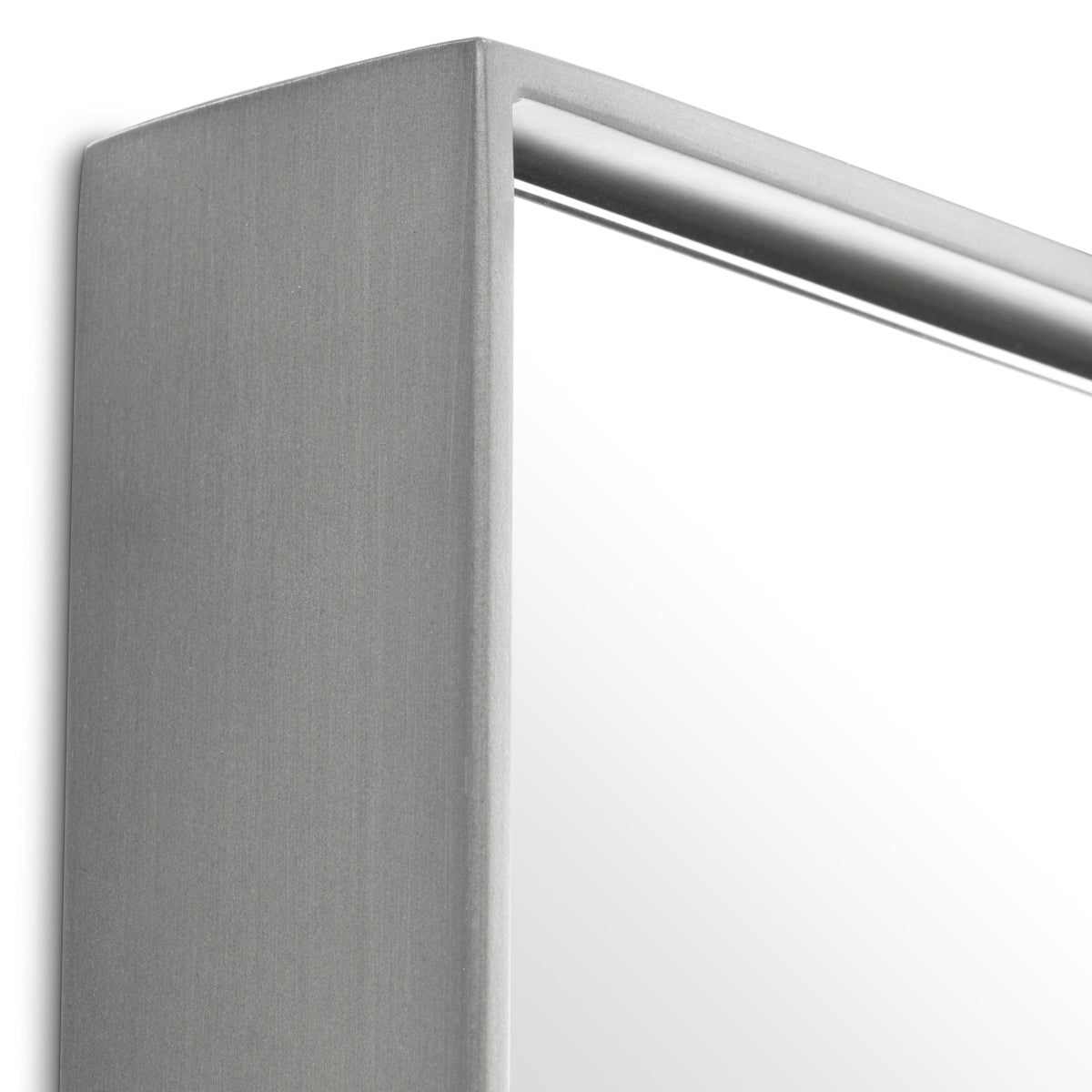 Brushed Steel Mirror Novella | Eichholtz Miami
