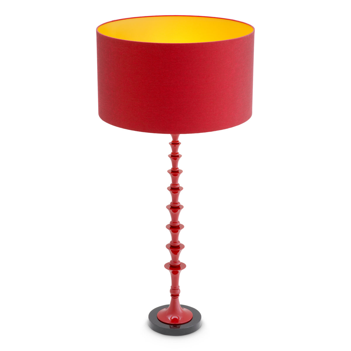 Bordeaux Red Table Lamp Arabella | Eichholtz Miami