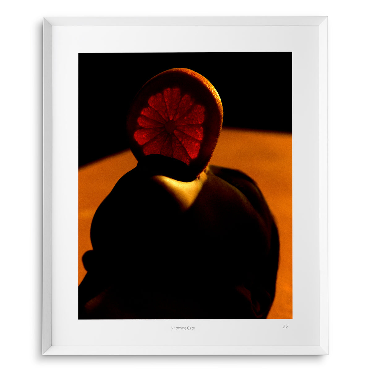 Flower Art Print Vitamin Oral