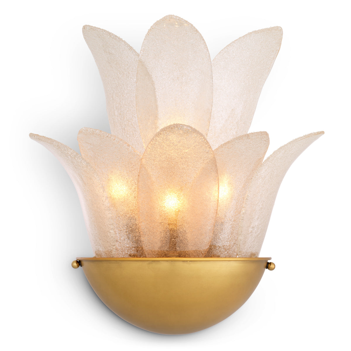 Smoke Glass Wall Lamp Melrose | Eichholtz Miami