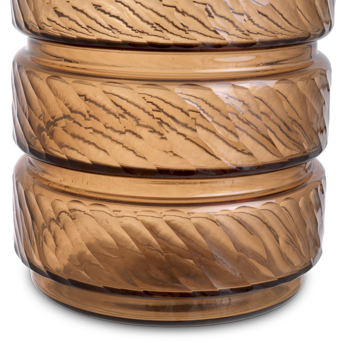 Copper Glass Vase Loxley | Eichholtz Miami