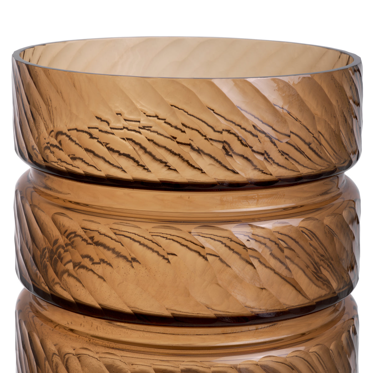 Copper Glass Vase Loxley | Eichholtz Miami