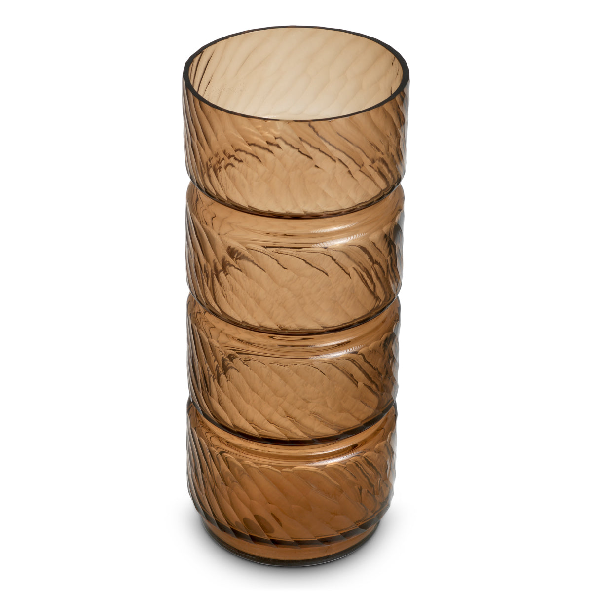 Copper Glass Vase Loxley | Eichholtz Miami