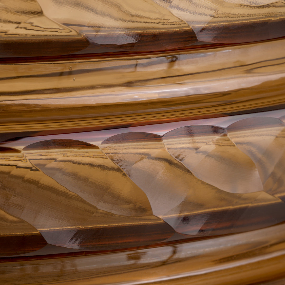 Copper Handmade Glass Bowl Loxley | Eichholtz Miami