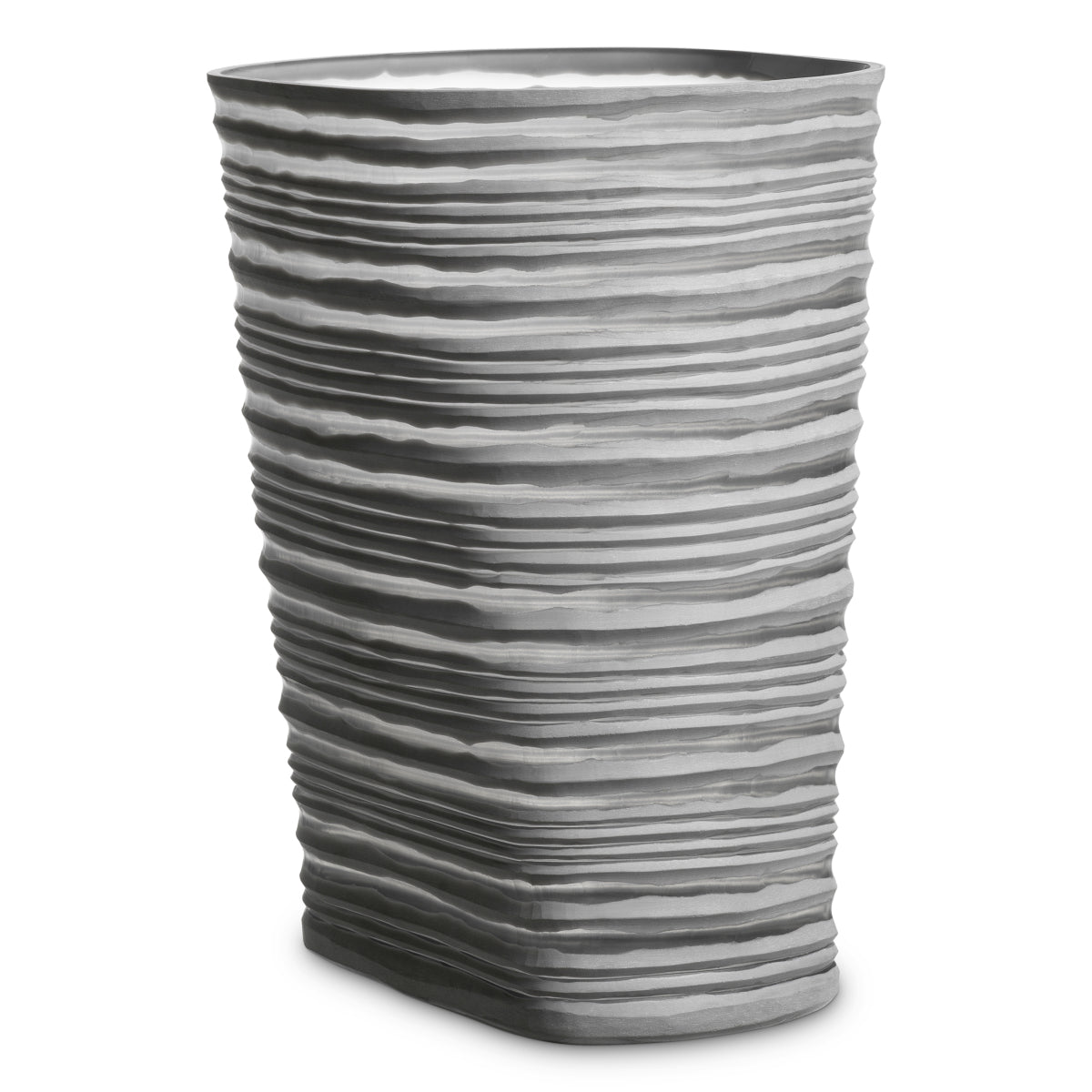 Gray Glass Vase Ashby | Eichholtz Miami