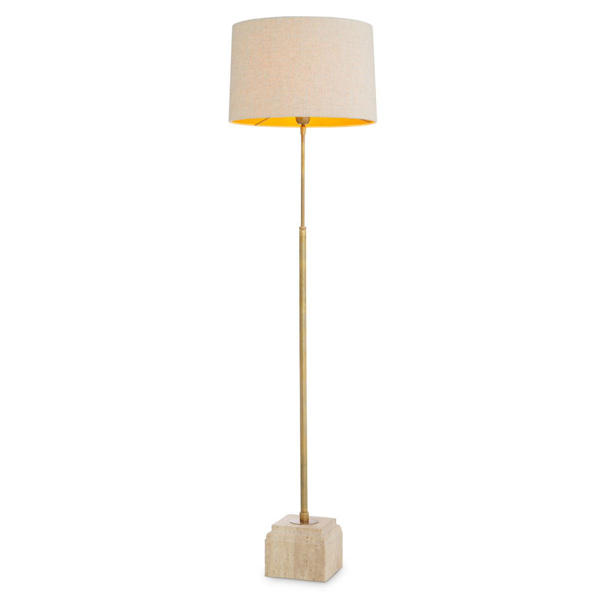 Gold Floor Lamp Rialta | Eichholtz Miami