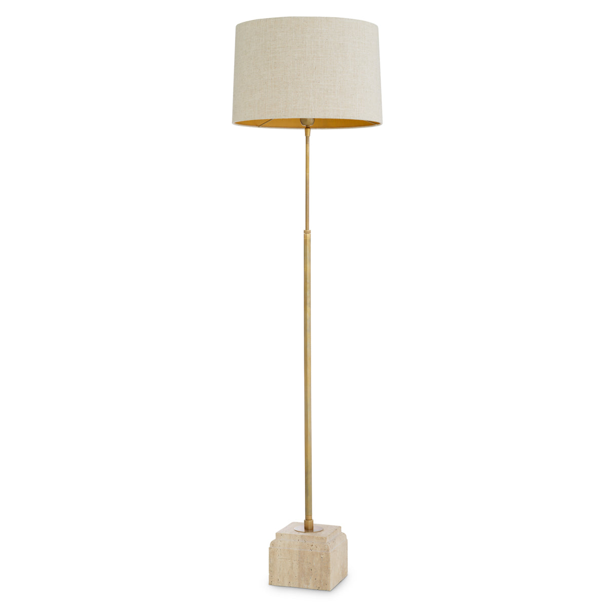 Gold Floor Lamp Rialta | Eichholtz Miami