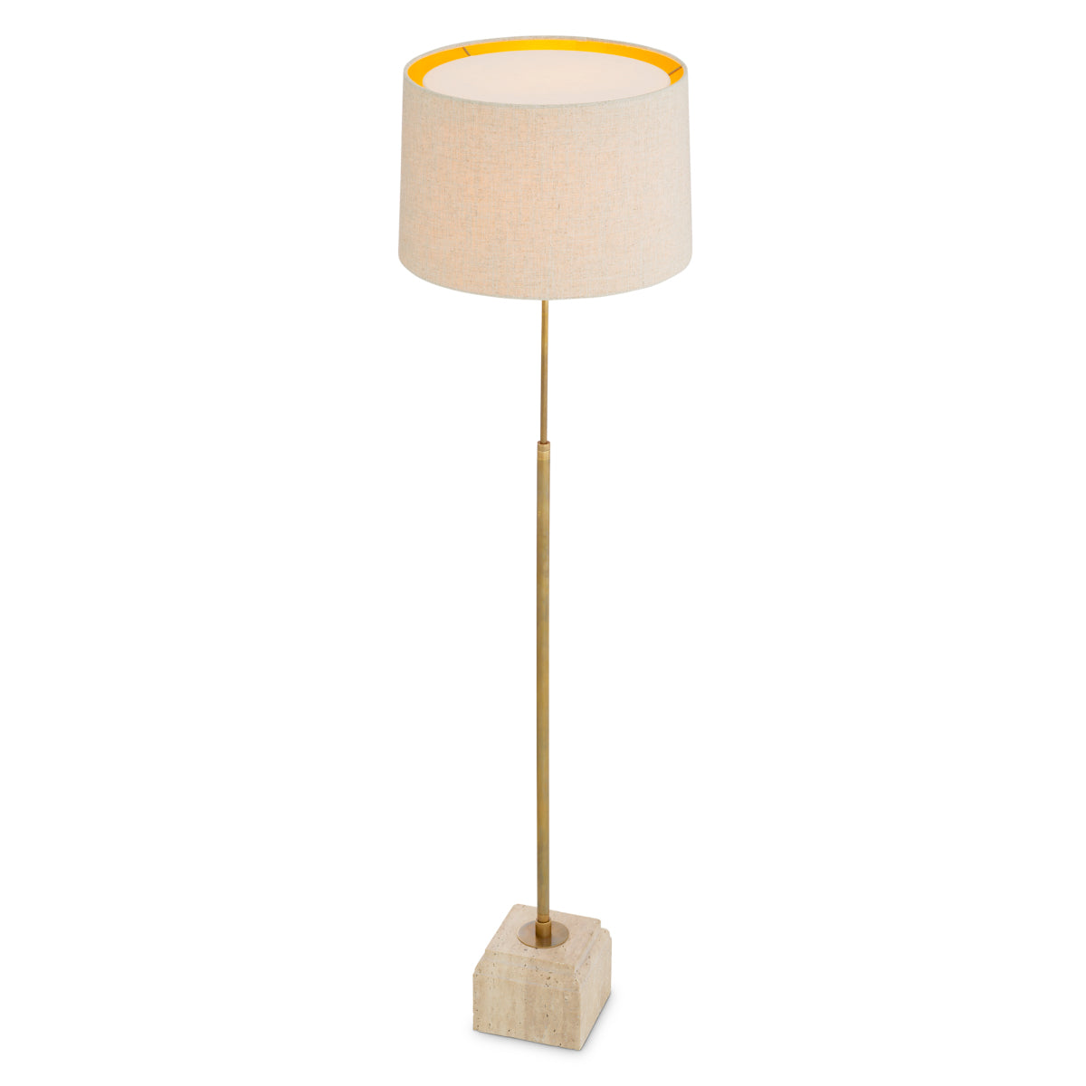 Gold Floor Lamp Rialta | Eichholtz Miami
