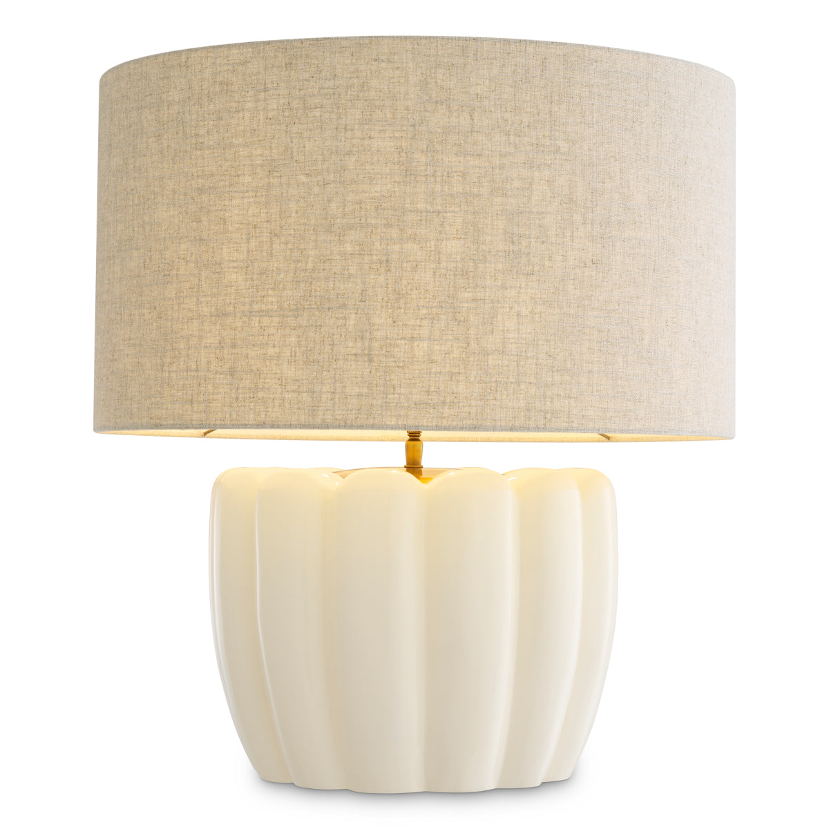 Elegant Wooden Table Lamp Barocco | Eichholtz Miami