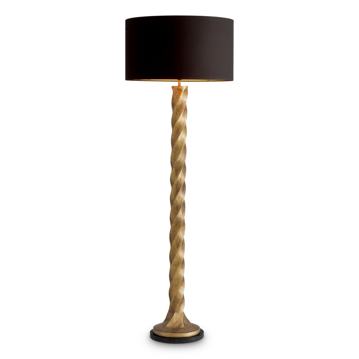 Black Shade Floor Lamp Costanza | Eichholtz Miami