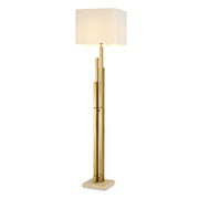 Vintage Brass Floor Lamp Destino | Eichholtz Miami
