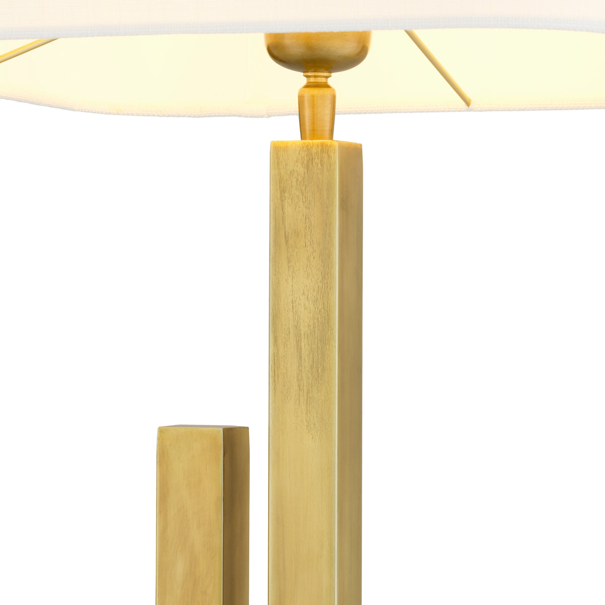 Vintage Brass Floor Lamp Destino | Eichholtz Miami
