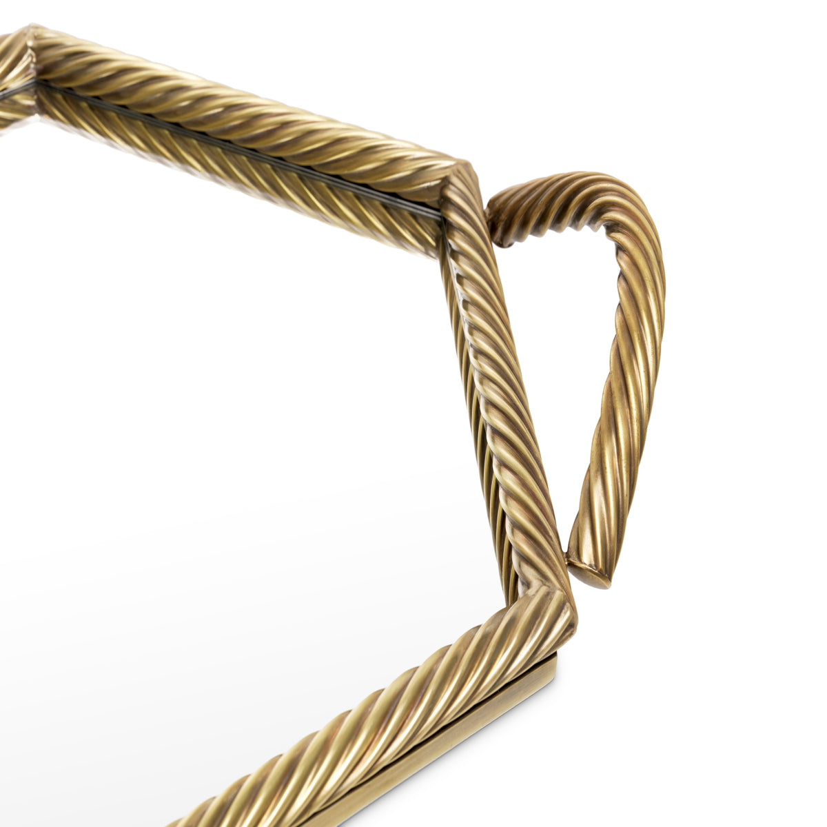 Hexagonal Mirrored Tray Salvi | Eichholtz Miami