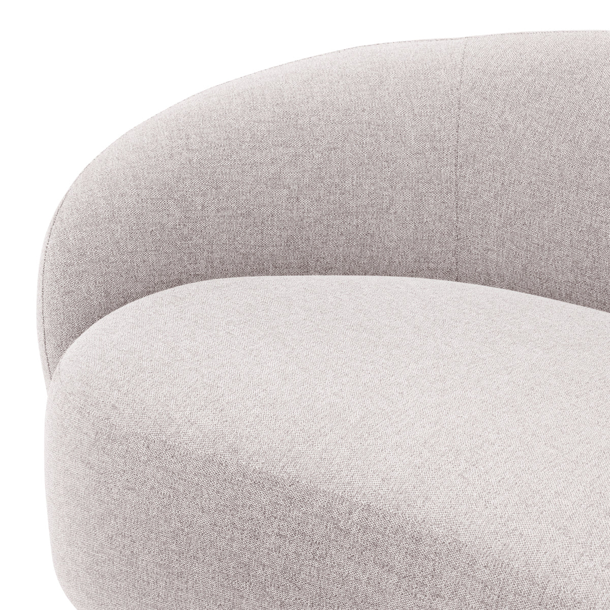 Upholstered Curved Sofa L Björn | Eichholtz Miami