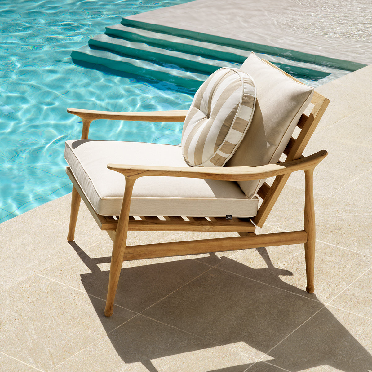 Round Outdoor Cushion Florent | Eichholtz Miami