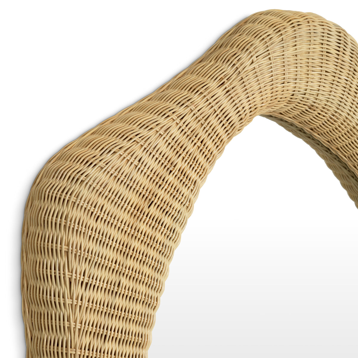 Natural Rattan Mirror Bilbao | Eichholtz Miami