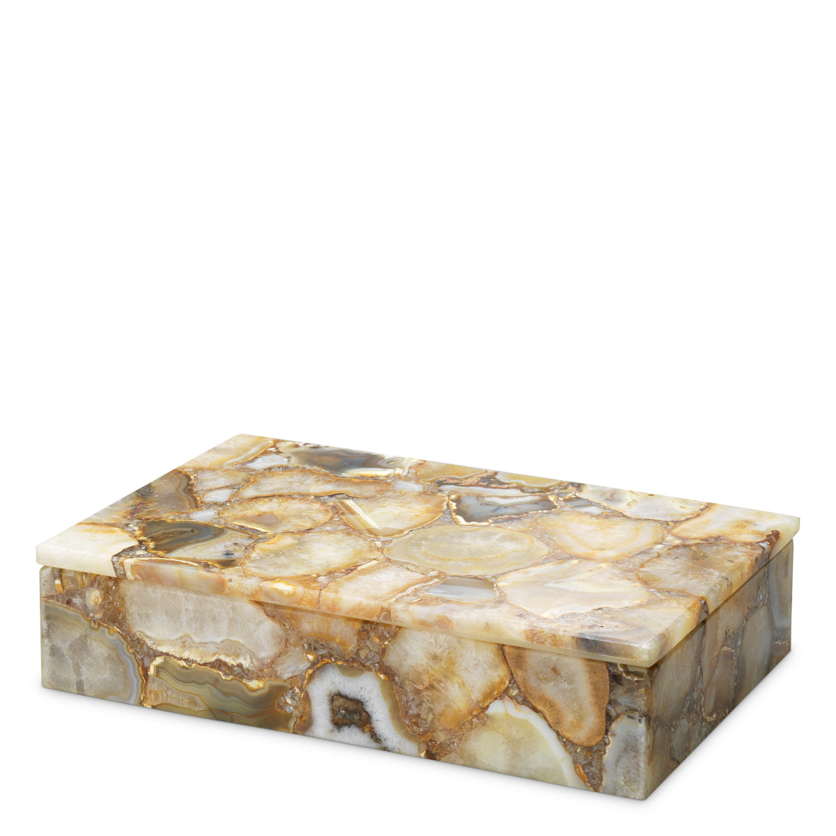 Agate Stone Box Chatterton | Eichholtz Miami