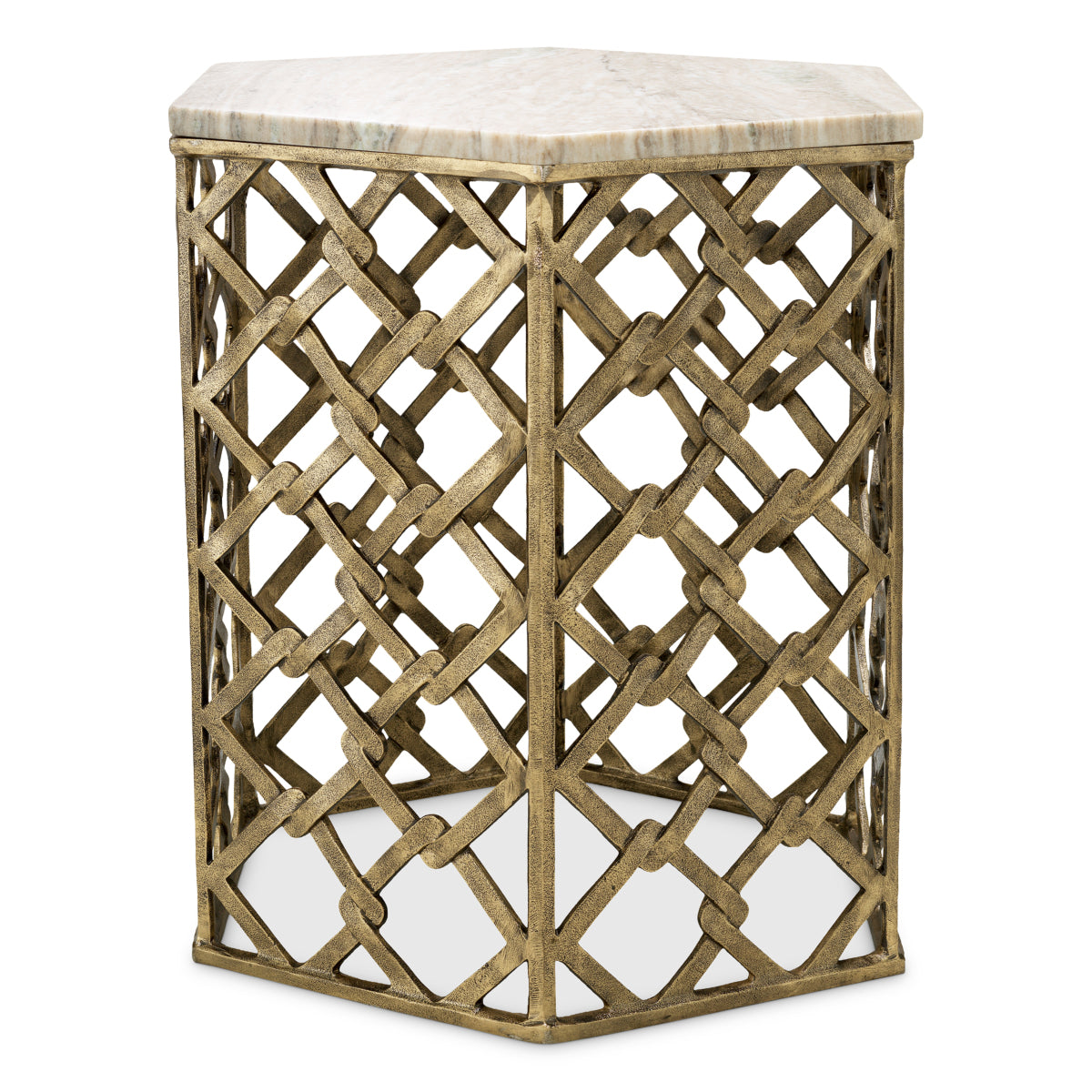 Marble Side Table Stratham | Eichholtz Miami