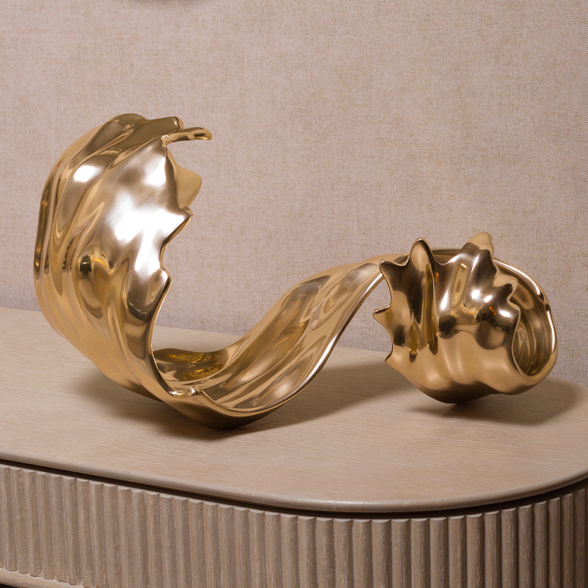 Gold Metal Object Fairleigh | Eichholtz Miami