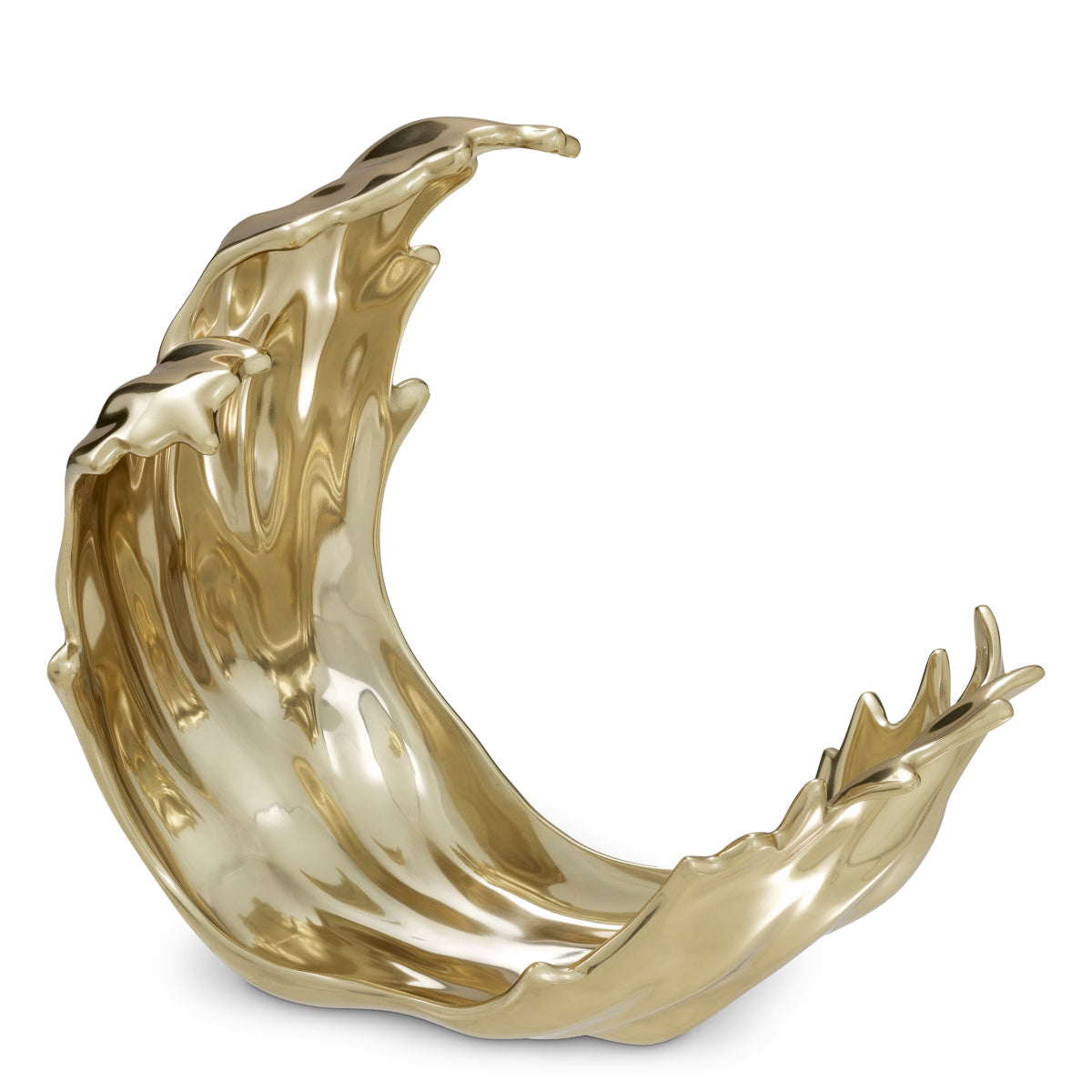 Golden Metal Object Langley | Eichholtz Miami