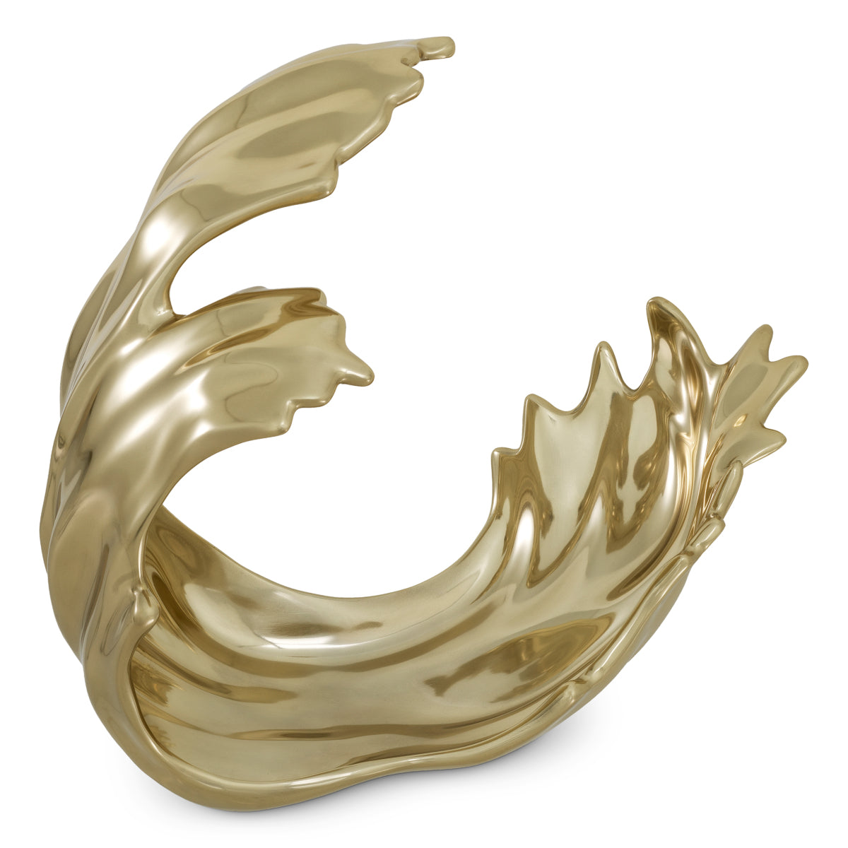 Golden Metal Object Langley | Eichholtz Miami