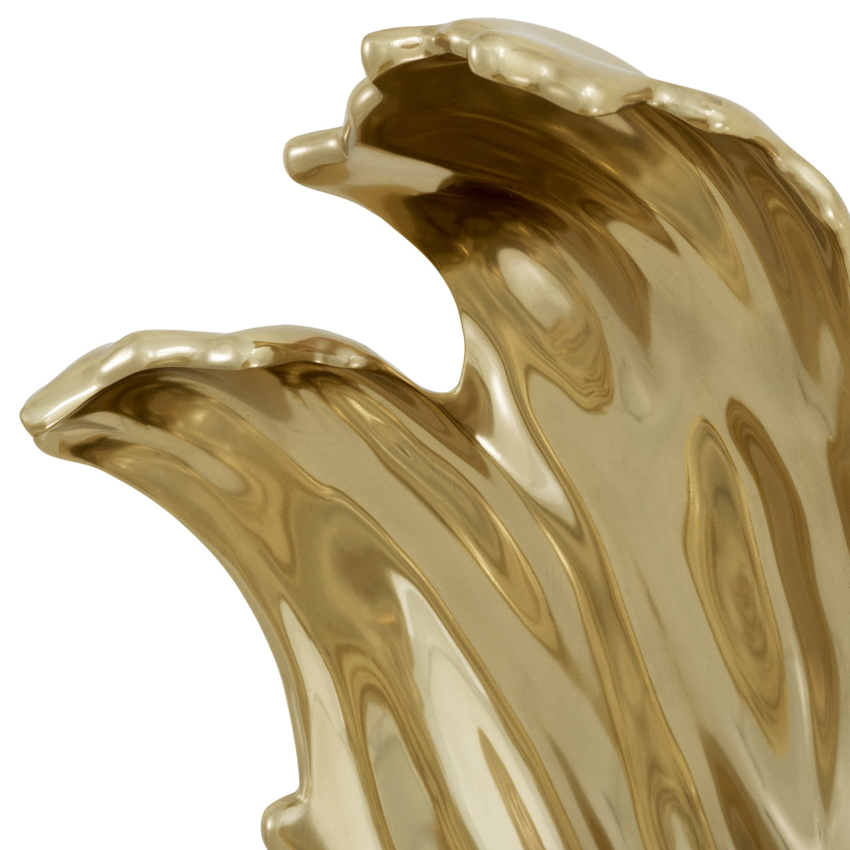 Golden Metal Object Langley | Eichholtz Miami