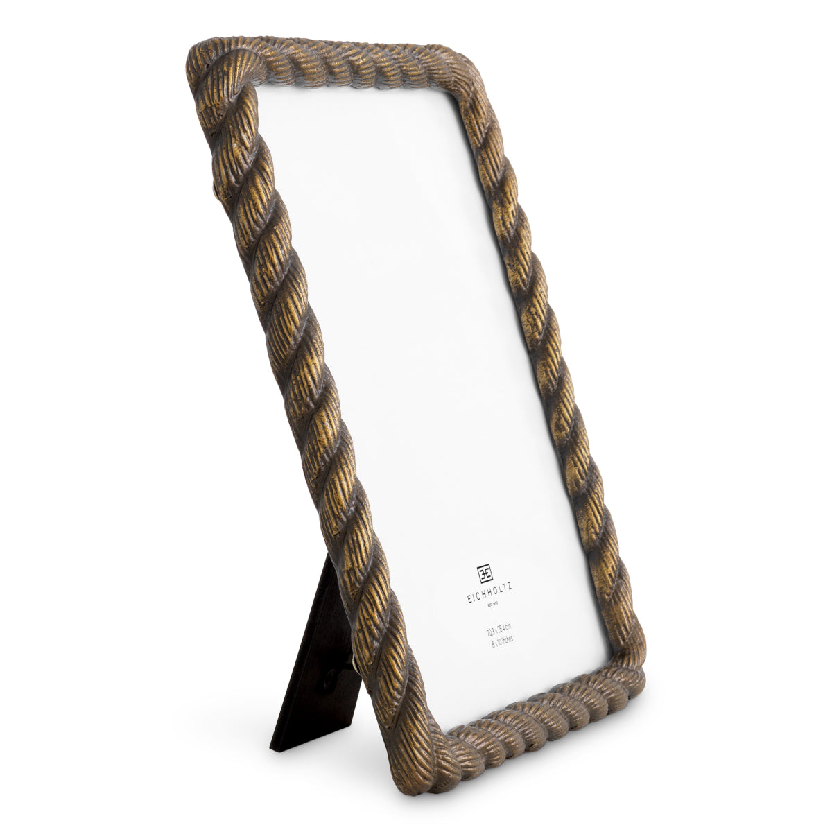 Rope-Pattern Gold Picture Frames (2) Corwyn | Eichholtz Miami