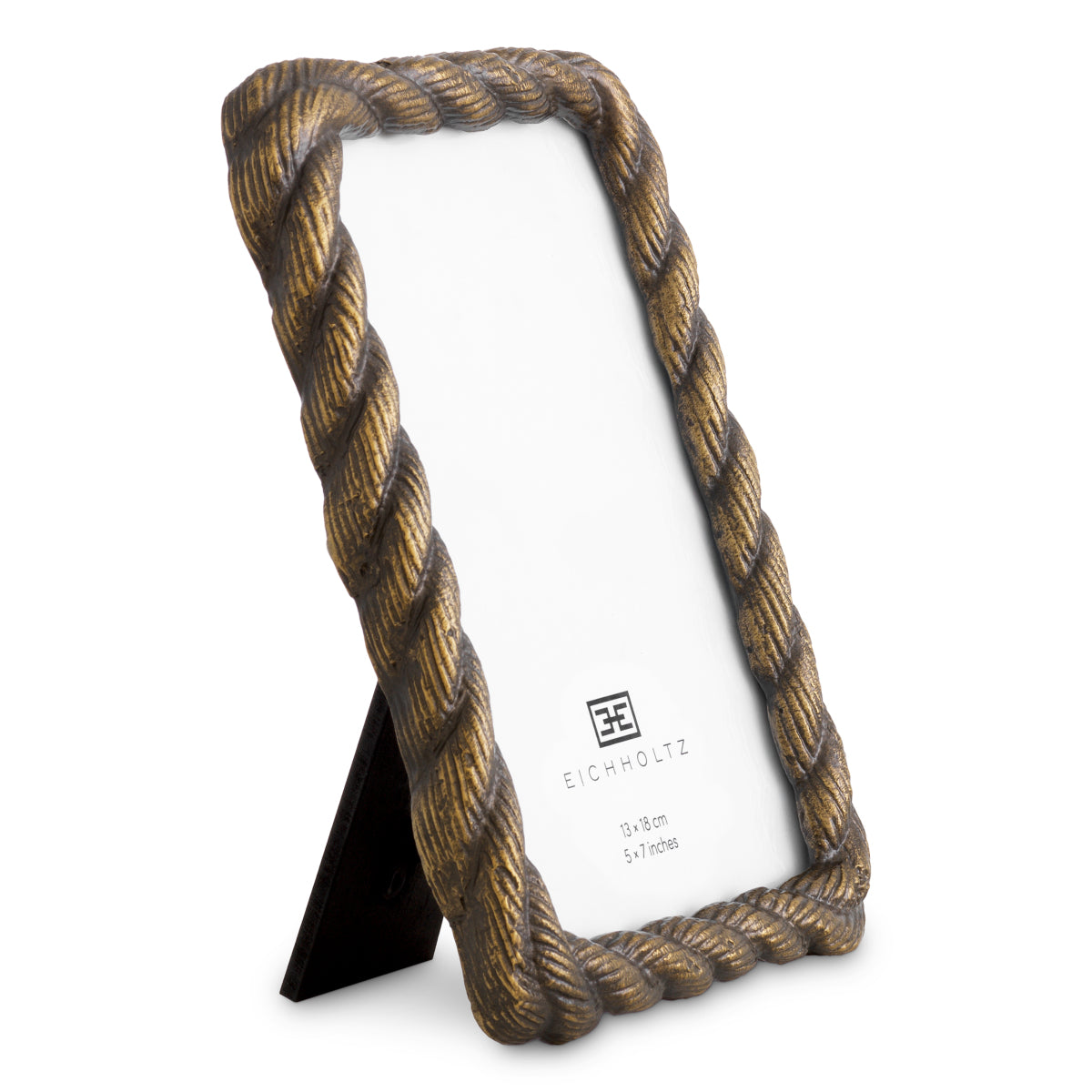 Rope-Pattern Gold Picture Frames (2) Corwyn | Eichholtz Miami