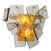 Smoked Glass Wall Lamp Biltmore