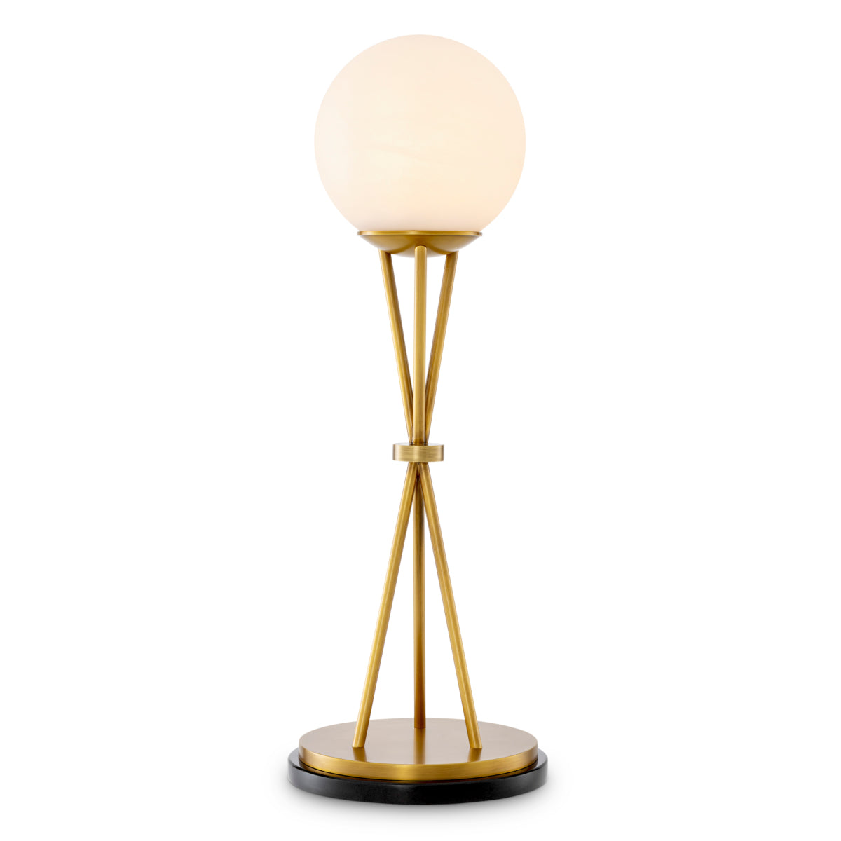 Gold Alabaster Table Lamp Izzy | Eichholtz Miami