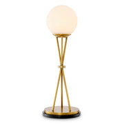 Gold Alabaster Table Lamp Izzy | Eichholtz Miami