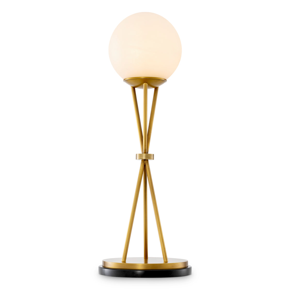 Gold Alabaster Table Lamp Izzy | Eichholtz Miami