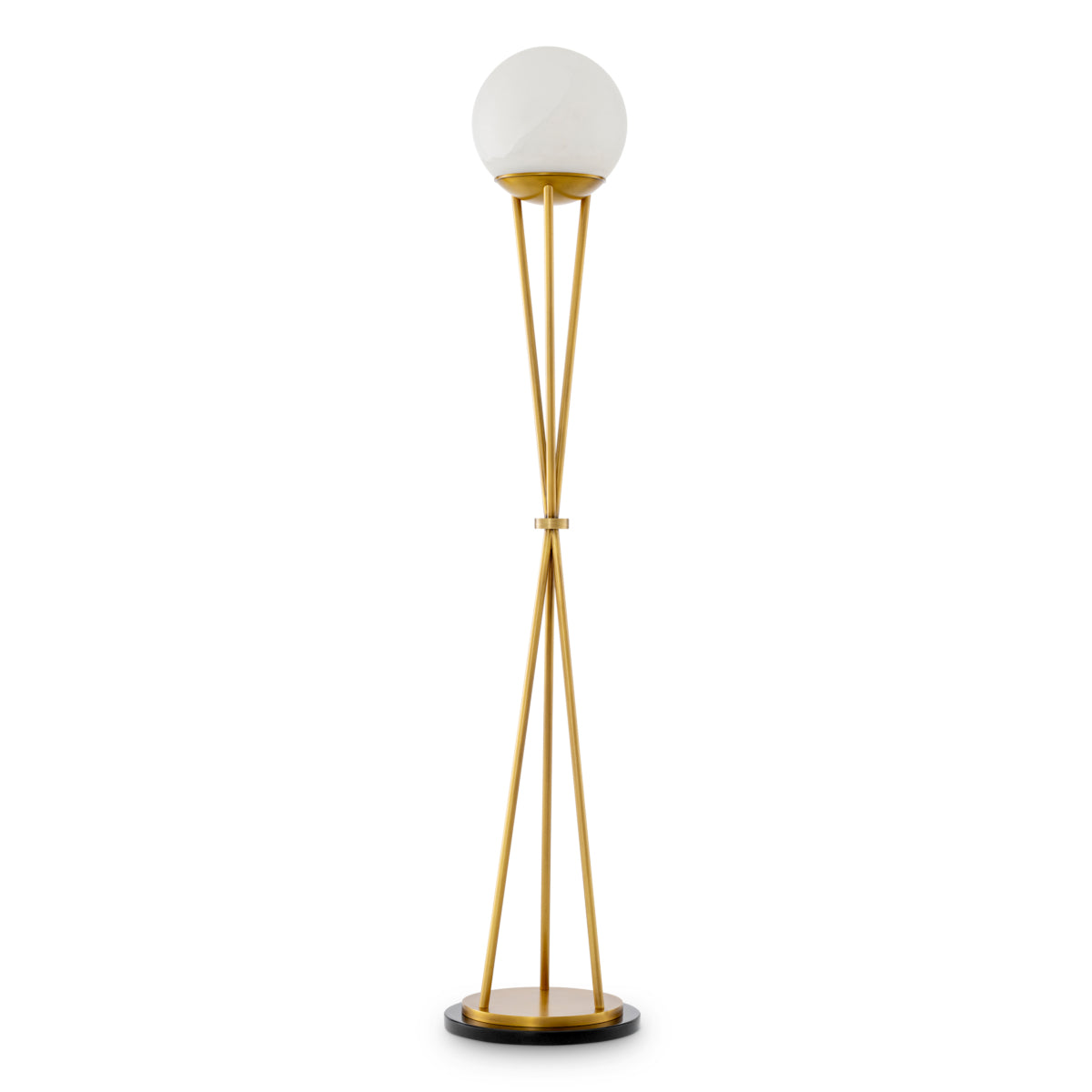 Gold Alabaster Floor Lamp Izzy | Eichholtz Miami