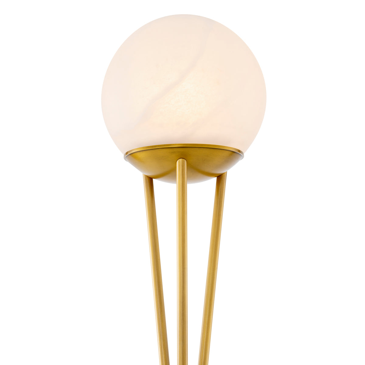 Gold Alabaster Floor Lamp Izzy | Eichholtz Miami