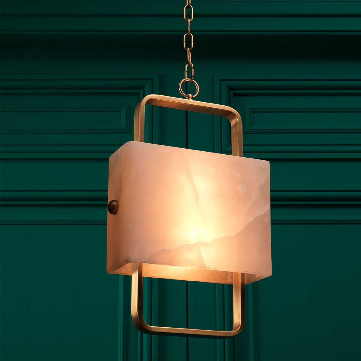 Gold Alabaster Chandelier Melbourne | Eichholtz Miami