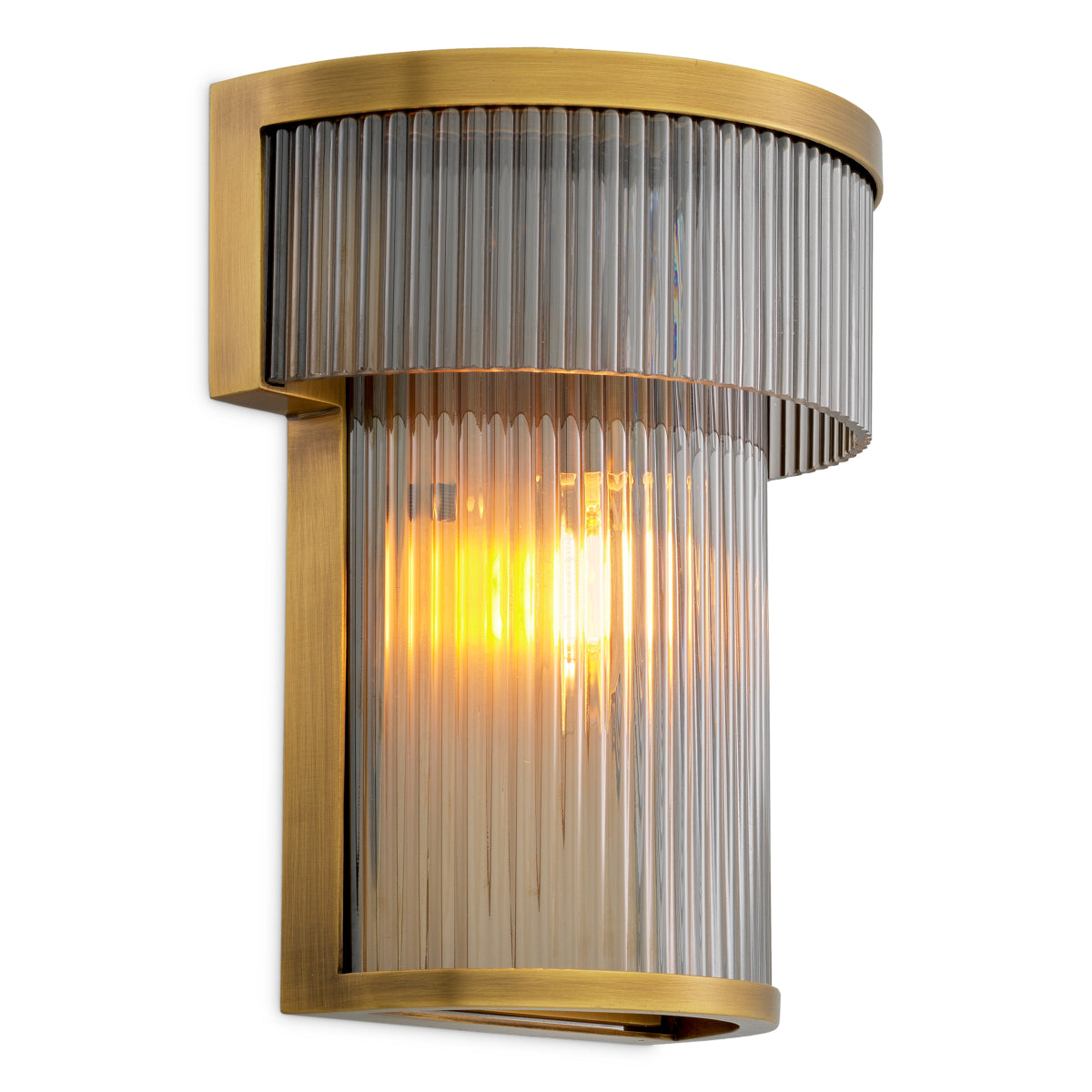 Ribbed Glass Wall Lamp Andromeda | Eichholtz Miami
